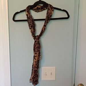 Leopard Print Scarf